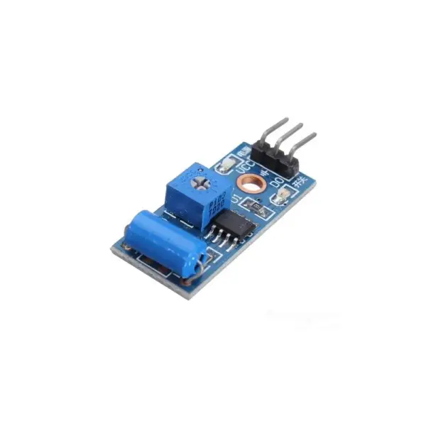 Módulo Sensor de Vibración SW-420 con LM393, Contacto Cerrado, Salida Digital