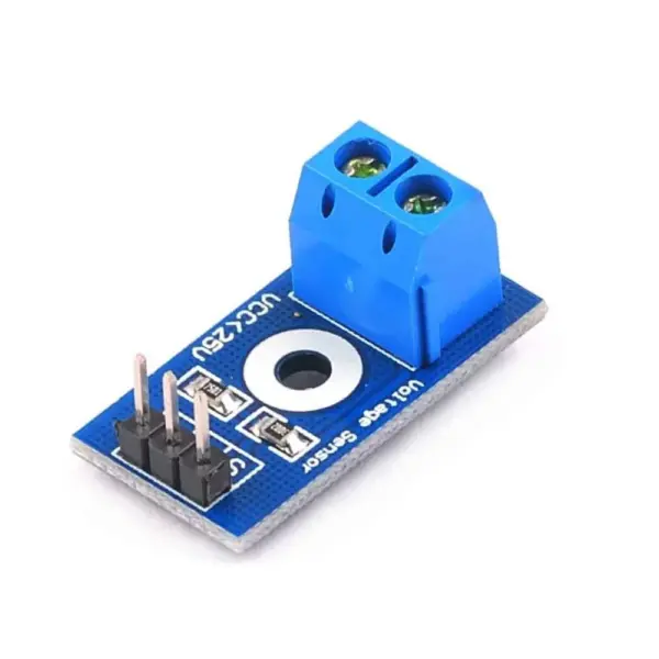 Módulo Sensor de Voltaje DC 0-25V para Arduino y Microcontroladores