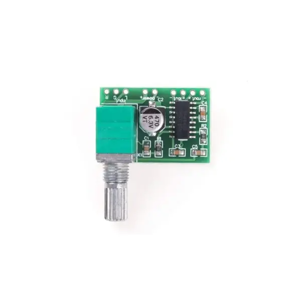 Módulo Amplificador Audio Estéreo PAM8403 2x3W con Potenciómetro
