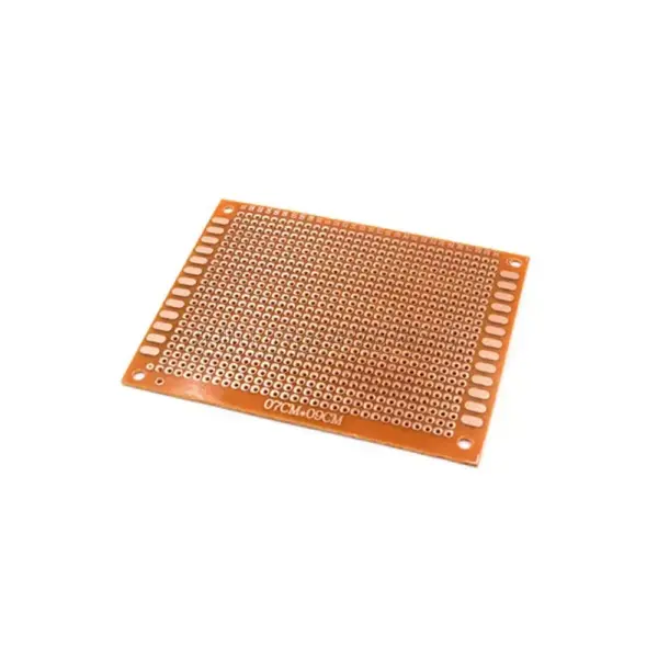 Placa de Prototipos Perforada 7x9 cm de Baquelita - Paso 2.54 mm