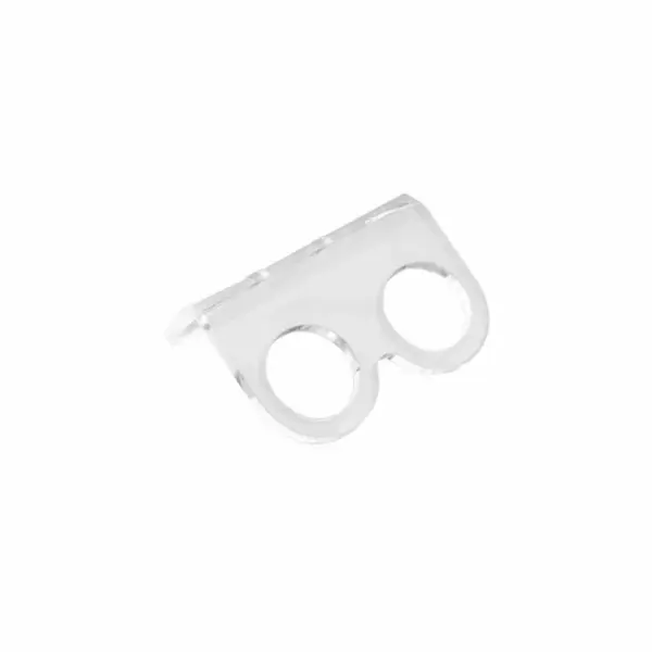 Soporte Acrílico Transparente para Sensor Ultrasonidos HC-SR04 Arduino con Tornillos