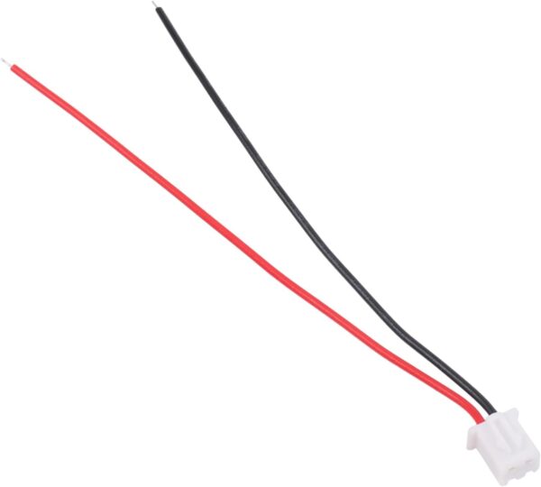 Pack 5 Cables JST PH 2.0 mm 2 Pines 20 cm para Arduino y Robótica