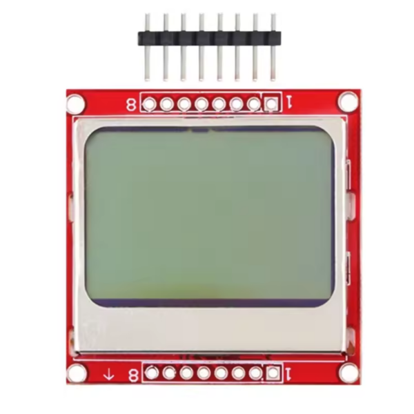 Pantalla LCD Gráfica Nokia 5110/3310 con Retroiluminación SPI para Arduino