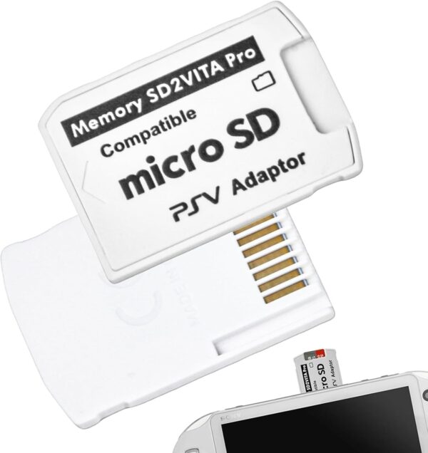 Adaptador de Tarjeta MicroSD SD2Vita V6.0 para PS Vita