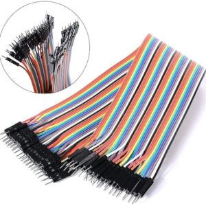 Pack 40 Cables Jumper Dupont 40 cm Macho-Macho para Arduino y Protoboard