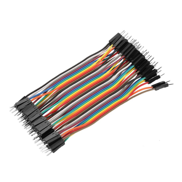 Pack 40 Cables Jumper Macho-Macho 10 cm