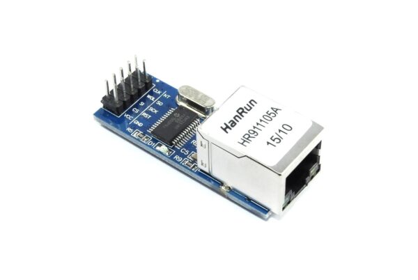 Módulo Ethernet ENC28J60 con Interfaz SPI para Arduino y Microcontroladores