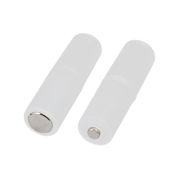 2x Adaptador Conversor de Pilas AAA a AA para Dispositivos Electrónicos