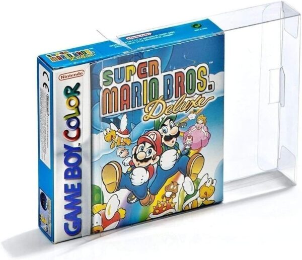 Funda Protectora Transparente de PET para Consola Game Boy Color (GBC)