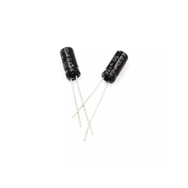 Kit 10x Condensadores Electrolíticos 0.33 uF 50 V 105 °C