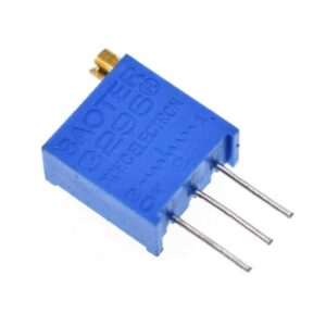 5x Potenciometro Multivuelta 1K ohm 3296-W 0,5w resistencia variable PCB