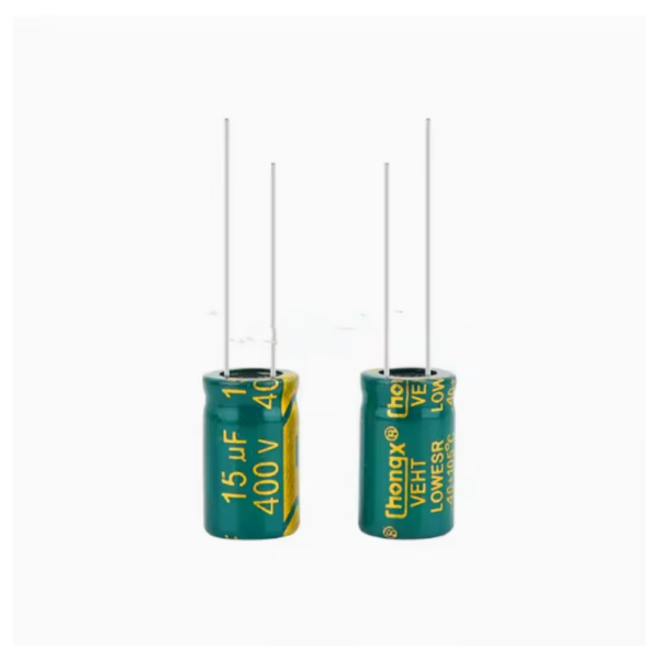 Pack 5x Condensador Electrolítico 15uF 400V 105°C