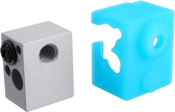 Calcetín de Silicona Azul para Bloque Calefactor Hotend E3D V6 Impresora 3D
