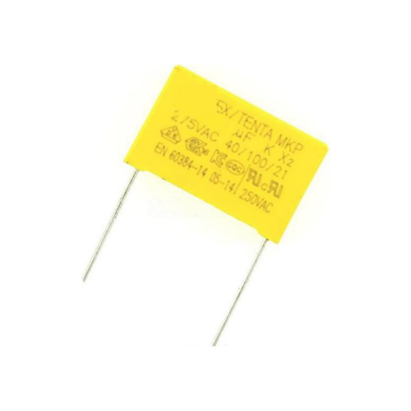 Pack 2x Condensador de Seguridad Polipropileno MKP X2 0.33 uF 275V AC 22.5mm