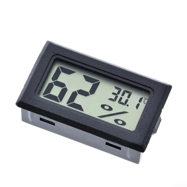Termohigrómetro Digital con Pantalla LCD para Temperatura y Humedad