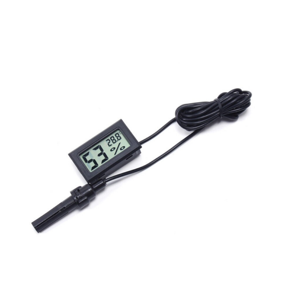 Termohigrómetro Digital LCD temperatura y humedad con Sonda