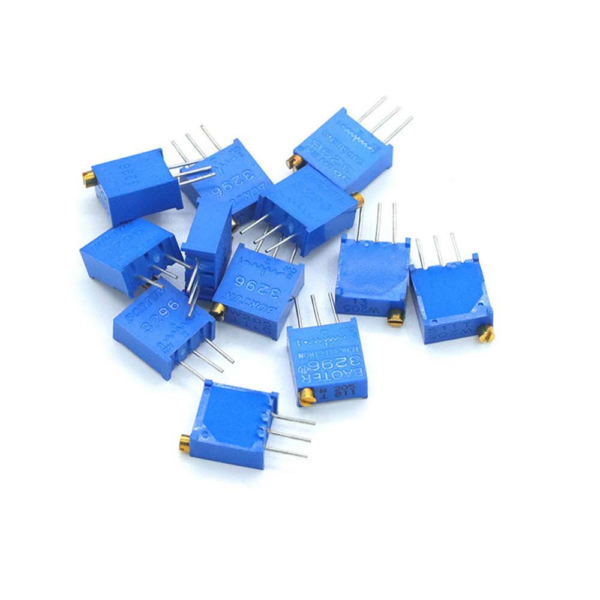 5x Potenciometro Multivuelta 5K ohm 3296-W 0,5w resistencia variable PCB