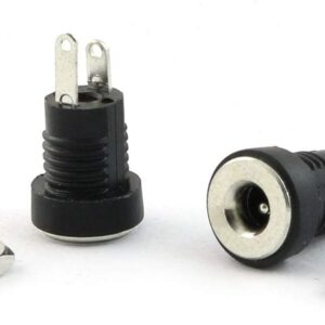 Pack 5x Conector Alimentación DC-022B Jack Hembra 3.5x1.3mm para Chasis