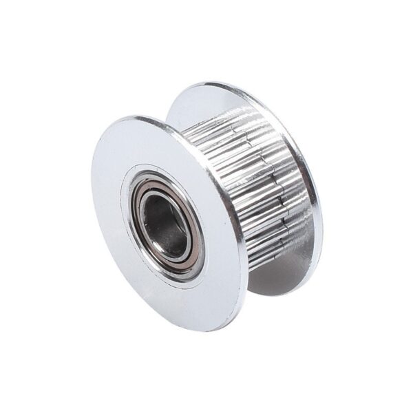 Polea Loca Dentada GT2 de 20 Dientes con Rodamiento, Eje 5 mm para Correa 6 mm