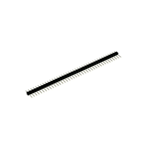 Tira de 40 Pines Macho Recta 2.54 mm (1x40)