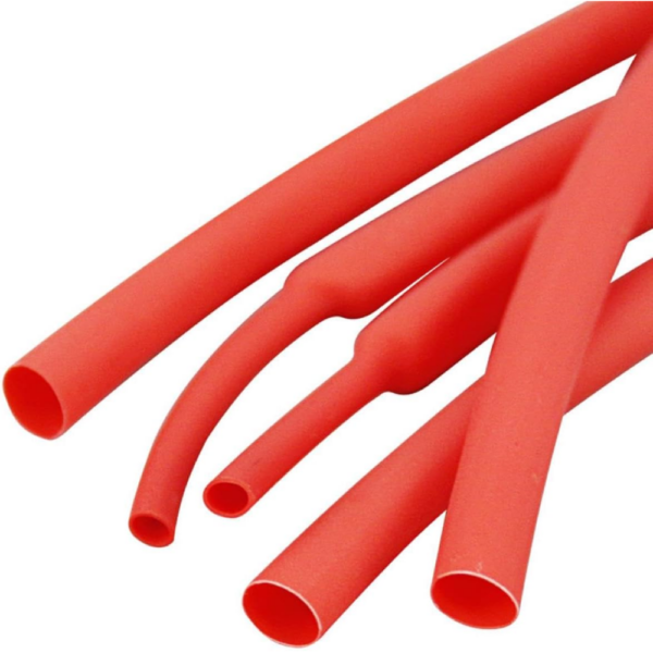 Funda Termorretráctil Rojo 6 mm (1 Metro)