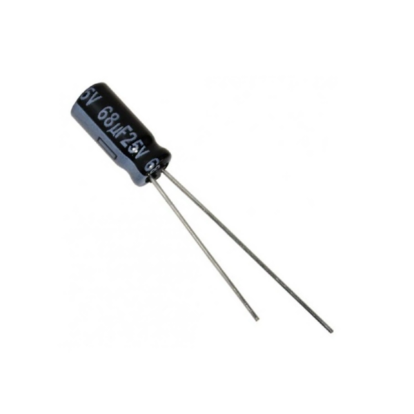 Condensador Electrolítico 68uF 25V 105°C