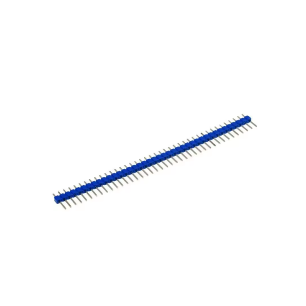 5x Tiras de Pines Macho 1x40 (2.54 mm) - Color Azul
