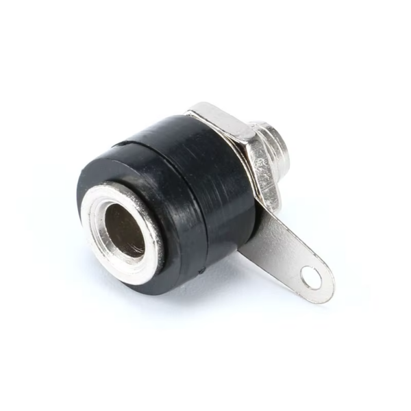 Conector Banana Hembra 4mm para Chasis Negro