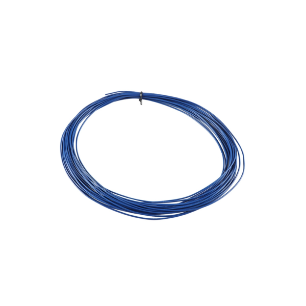 Rollo 10 metros Cable Flexible trenzado AWG26 Azul