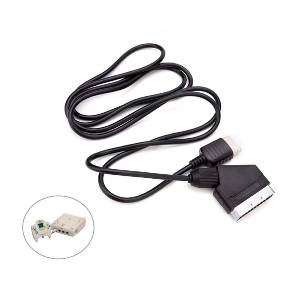 Cable RGB SCART para Sega Dreamcast con Audio Estéreo