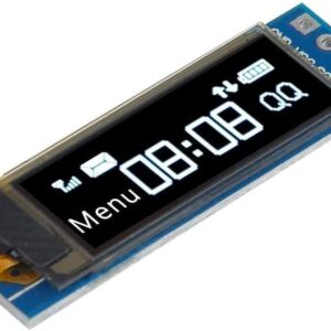 Módulo de Pantalla OLED 0.91" Azul 128x32 con Controlador SSD1306 I2C