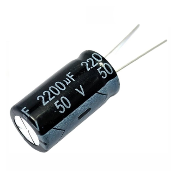 Pack 2 Condensadores Electrolíticos 2200 uF 50 V 105 °C (16x25 mm)