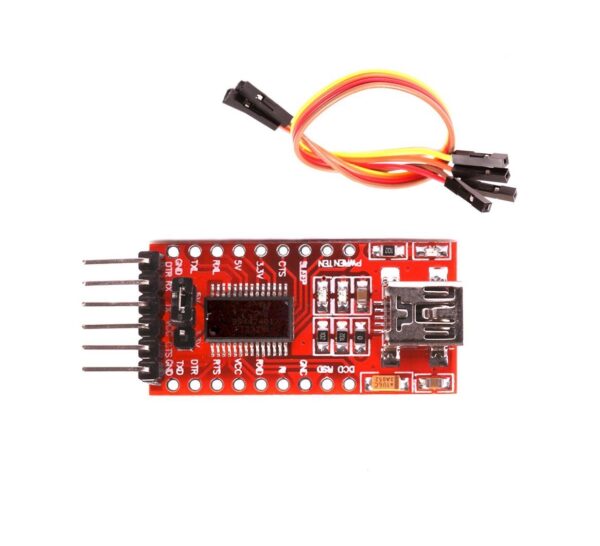 Conversor USB a TTL FTDI FT232RL 3.3V/5V para Arduino Pro Mini con Cable