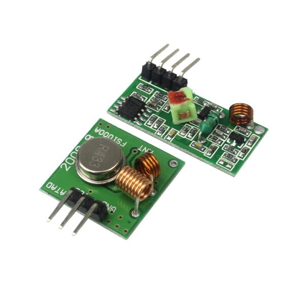 Kit Módulo Transmisor Receptor RF Inalámbrico 315 MHz para Arduino