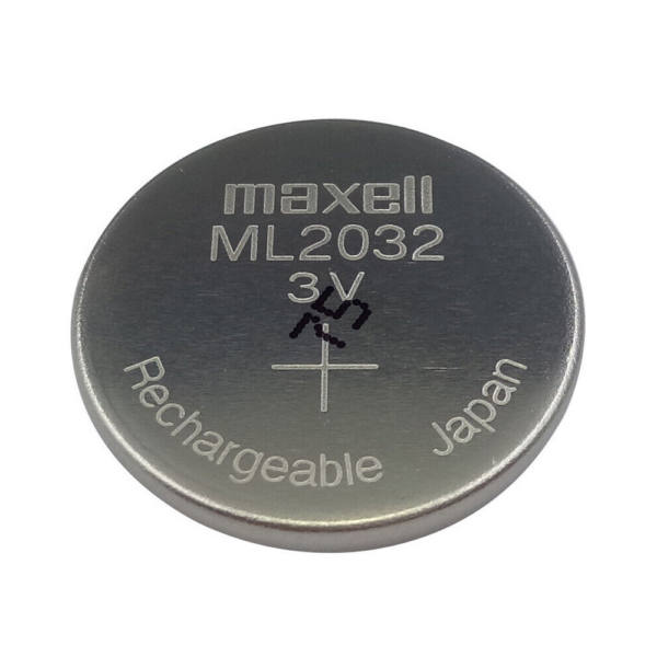 Pila de Botón Recargable Maxell ML2032 3V de Litio