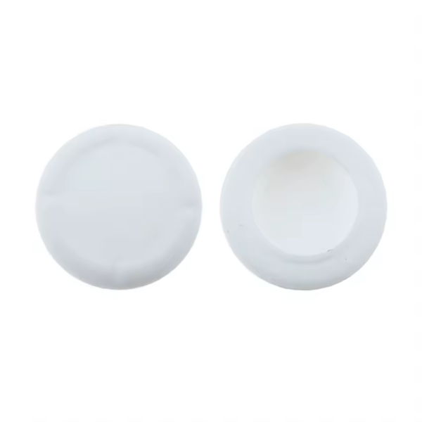 Pack 2x Grips Protectores de Silicona para Joystick Nintendo Switch y Switch Lite - Blanco
