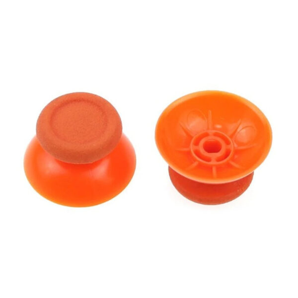 2x Joysticks L3 R3 de Recambio para Mando PS4 - Sticks TPU Naranja