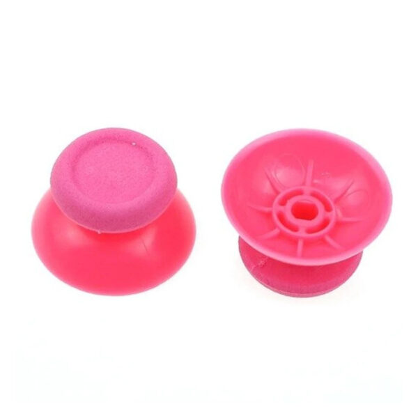 2x JOYSTICK PS4 PLAYSTATION 4 ANALOGICO MANDO THUMB STICK BOTONES R3 L3 ROSA