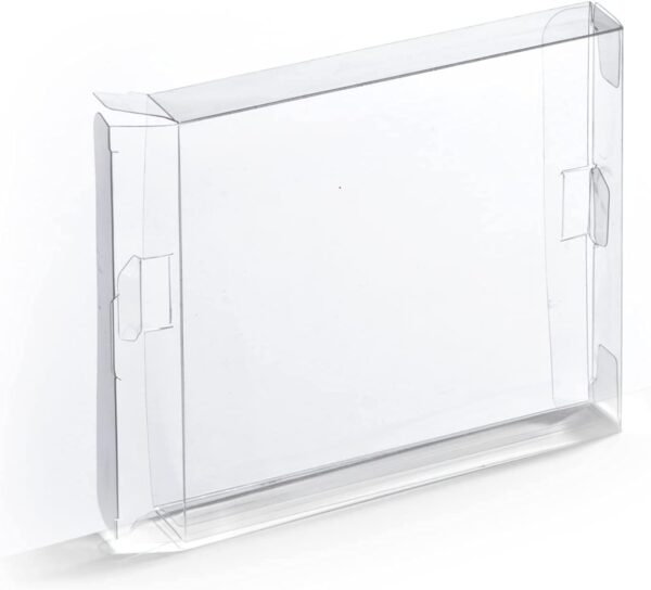 Pack 5x Fundas Protectoras PET para Juegos PSX, Dreamcast, Saturn y Mega CD (Caja Doble)