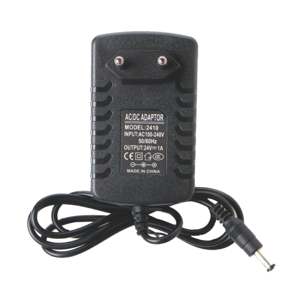 Fuente de Alimentación 24V 1A con Conector Jack DC 5.5 x 2.1 mm