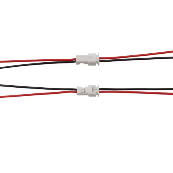 2 Pares de Cables Conectores JST XH 2.54mm 2 Pines (Macho-Hembra) 20 cm 26AWG