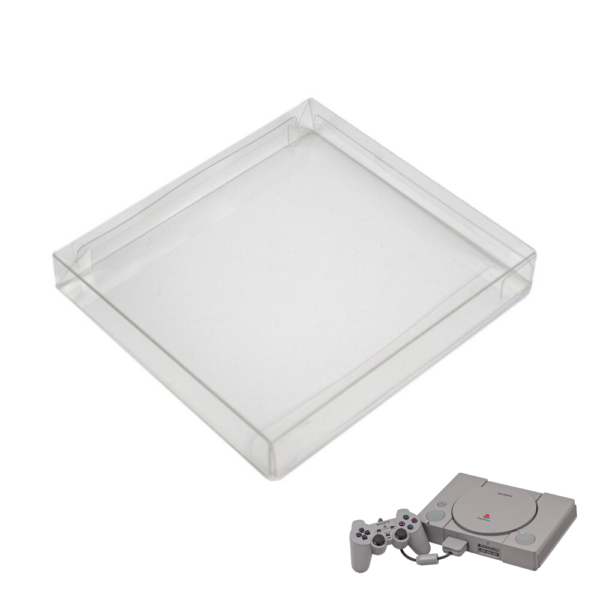 Pack 5x Fundas Protectoras PET para Cajas de Juegos PlayStation PS1/PSX