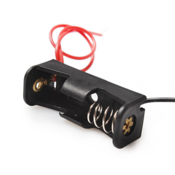 PORTAPILAS 1x 12V23A  con cable alimentacion PCB battery holder