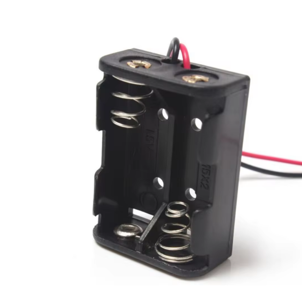 PORTAPILAS 2x 12V23A  con cable alimentacion PCB battery holder