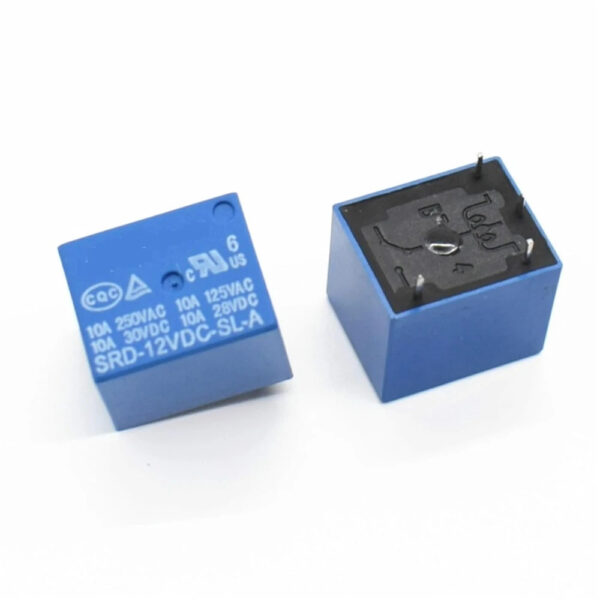 Relé 12V 10A SPST-NO SRD-12VDC-SL-A