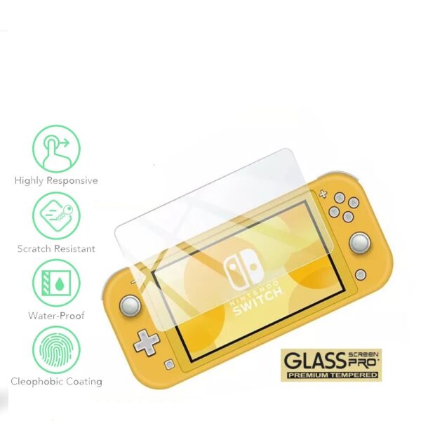 Protector de Pantalla de Cristal Templado para Nintendo Switch Lite
