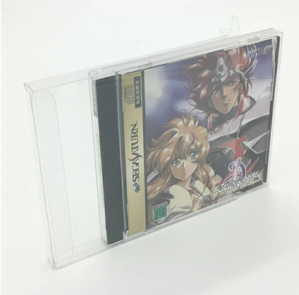 Pack 5x Fundas Protectoras PET para Juegos Japoneses de SEGA Dreamcast y Saturn
