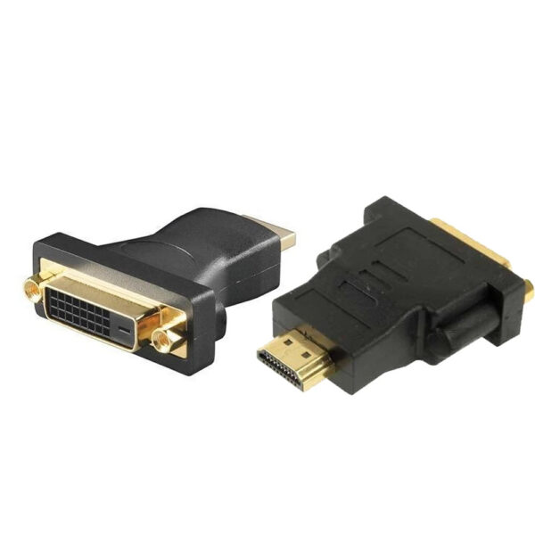 Adaptador Bidireccional HDMI Macho a DVI-D 24+1 Hembra