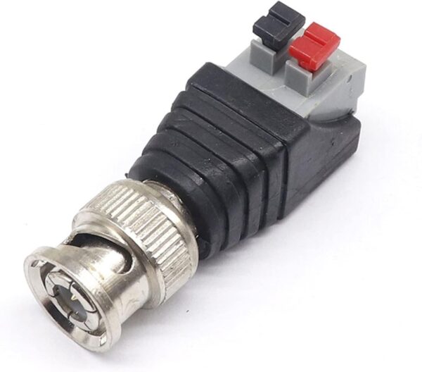 Conector Video Balun Pasivo BNC Macho a UTP para Cámaras CCTV