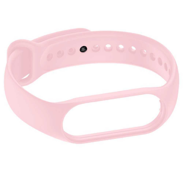 Correa Repuesto Pulsera Goma Brazalete Compatible Mi Band 7 6 5 Amazfit 5 Rosa